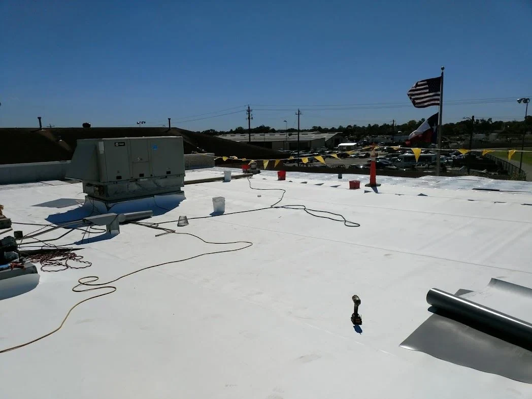 Black EPDM Roofing Systems in Fort Collins, CO roof view 2