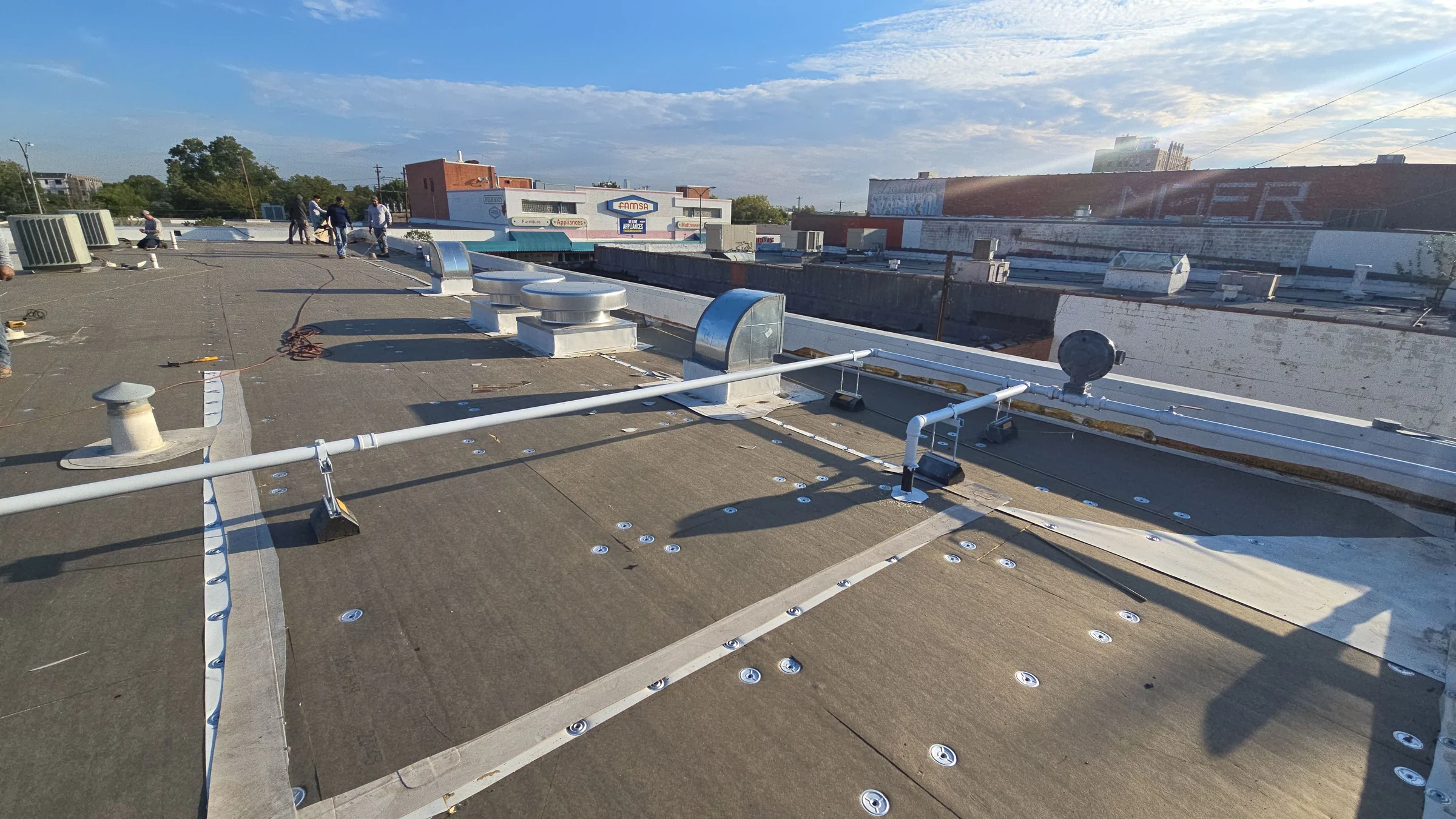 Black EPDM Roofing Systems in Fort Collins, CO roof view 5